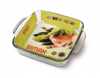 7286 Лоток квадратный с ручками, 1,6 л Simax