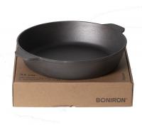 Сковорода-жаровня 300*70см чугунная, индукция, BONIRON  BC300/70