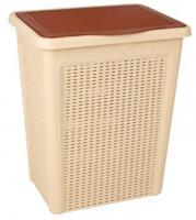 LA-120 Корзина для белья 52л, 44,5*33,5*55см  IRAK PLASTIC