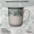 20-9911 Кружка 340мл, Claytan, декор DIANA ROSE JADE GREEN