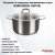 SF-CA4022G Кастрюля 4,0л индукция, нержавеющая сталь, Kukmara, серия Safia SF-CA4022G Кастрюля 4,0л индукция, нержавеющая сталь, Kukmara, серия Safia