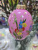 ФУП4-2435/3 Елочная игрушка Яйцо 10,5см, стекло, декор Собор, цвет розовый