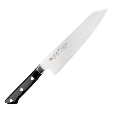 802-802 Нож кухонный Шеф Bunka 21см, SATAKE Япония, серия Stainless Bolster 