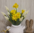 90893 Искусственный цветок 30см, AltFlowers, декор "Нарциссы", силикон, микс 90893 Искусственный цветок 30см, AltFlowers, декор "Нарциссы", силикон, микс