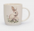 ANLAF-MJ25-08264 Кружка, 360 мл, фарфор N, белая, Кролик в цветах, Bunny ANLAF-MJ25-08264 Кружка, 360 мл, фарфор N, белая, Кролик в цветах, Bunny