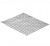 SS0000112 Коврик защитный для раковины Grid, 31,5*27,5 см