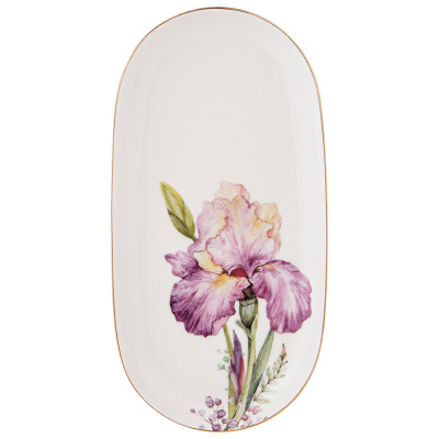 590-339 Блюдо овальное "IRISES" 20,5см
