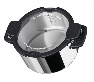 VX-3801 VITAX Кастрюля 2,9л Compact Chef индукция, нержавеющая сталь