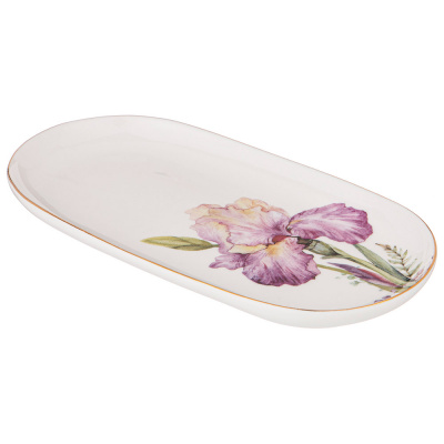 590-339 Блюдо овальное "IRISES" 20,5см