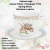 EL-R1182/SPBL Чайная пара:чашка 370мл с блюдцем 17см, Easy Life, Spring Bloom, декор пасхальный Кролики и цветы