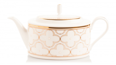 NOR4945-427 Чайник Noritake Трефолио, золотой кант 1,3 л