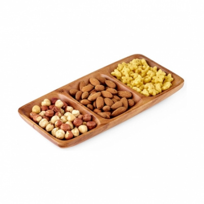 37000626 Блюдо прямоугольное ORGANIC 23*11см акация  WALMER
