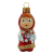 ФУ-507 Елочная игрушка 8см, декор "Девочка", стекло, в подарочной упаковке