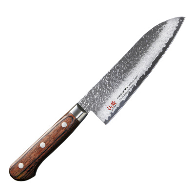 FT-01/E Нож кухонный Сантоку 17см SUNCRAFT Япония, серия Senzo Universal  