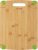 93-BM-4-02.2 Доска разделочная  с силиконовыми вставками 33*25*1,5см, Linea Bamboo